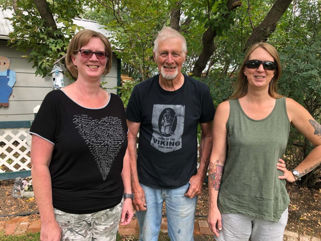 Aging parent, caregiver daughters