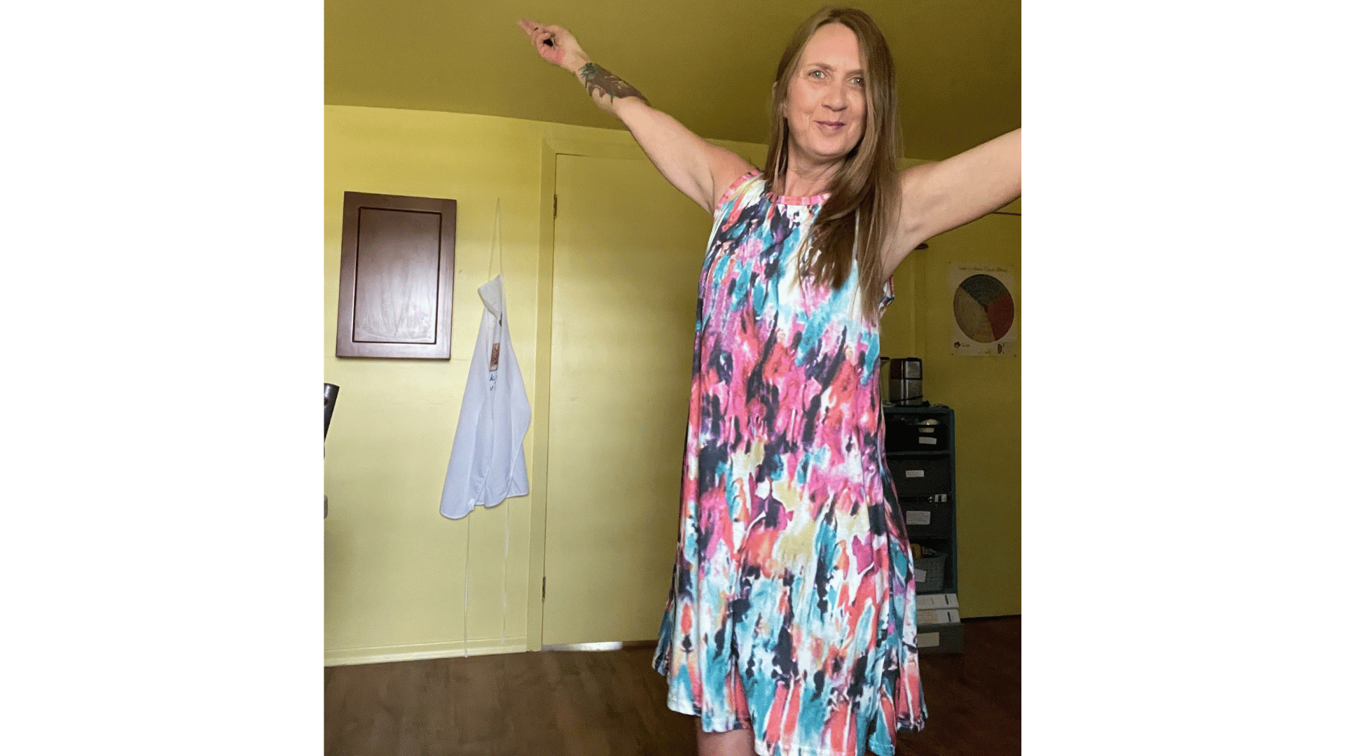 me celebrating life after a layoff